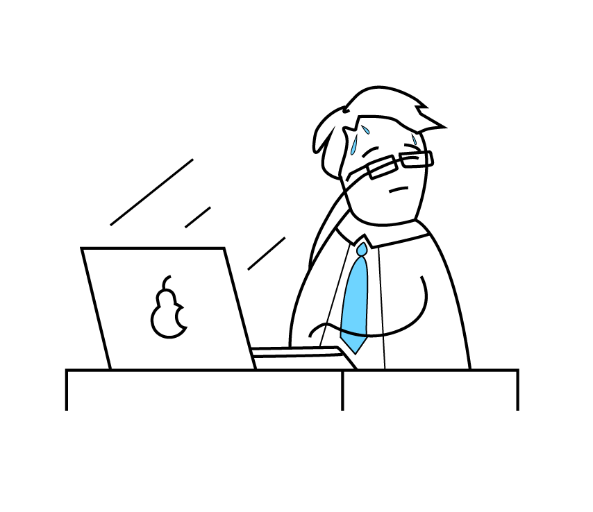 frightened programmer